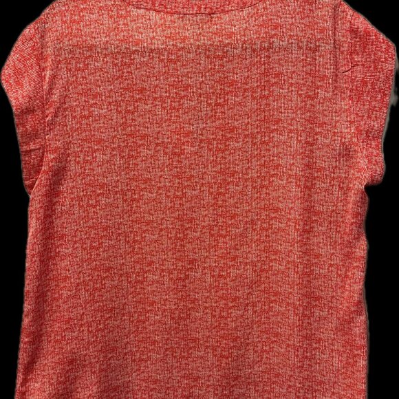 Hilary Radley red hashmark top - size L - Excellent Used Condition - Picture 2 of 5